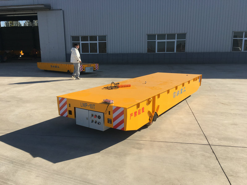 10 Ton Customized Trackless transfè Trolley