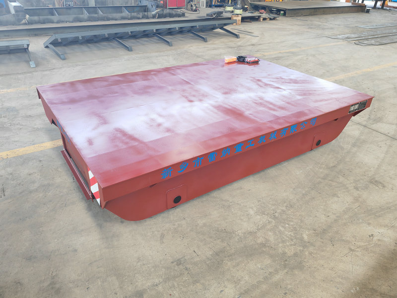 KPX 15 Tòn Elektwonik Rail Flat Cart