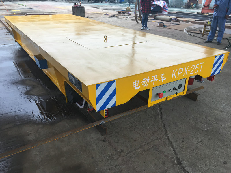 25 Tòn Steel Rebar Batri transfè Trolley