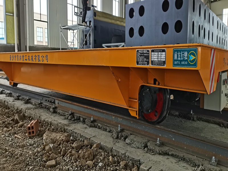 30T Elektwonik Rail Die transfè Trolley