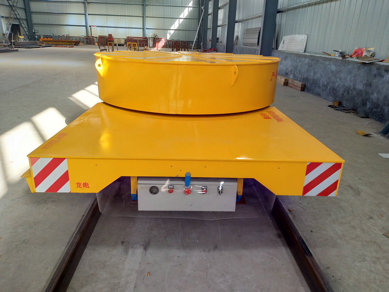 30 Tòn Rail Turntable transfè kout