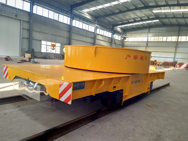 30 Tòn Rail Turntable transfè kout