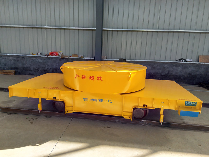 30 Tòn Rail Turntable transfè kout