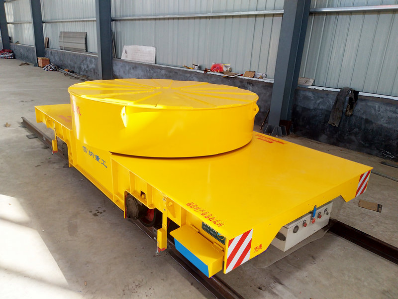 30 Tòn Rail Turntable transfè kout