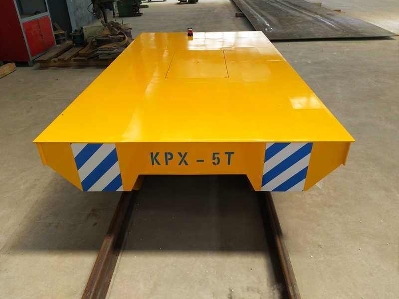 Steel Pipe 5 Tòn Battery Rail transfè Trolley