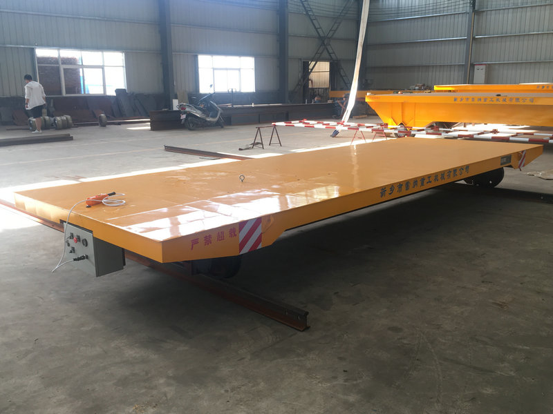 15 Tòn Endistriyèl Elektwonik Rail Flat Cart