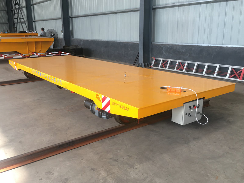 15 Tòn Endistriyèl Elektwonik Rail Flat Cart