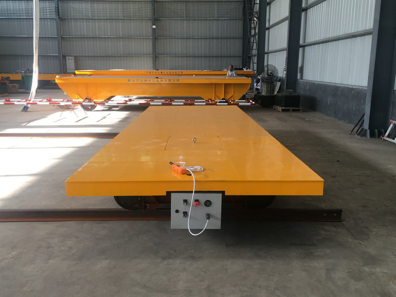 15 Tòn Endistriyèl Elektwonik Rail Flat Cart