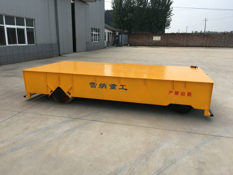 Motorize 60T Elektwonik Trackless Transpò Wagon