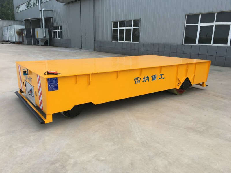 Motorize 60T Elektwonik Trackless Transpò Wagon