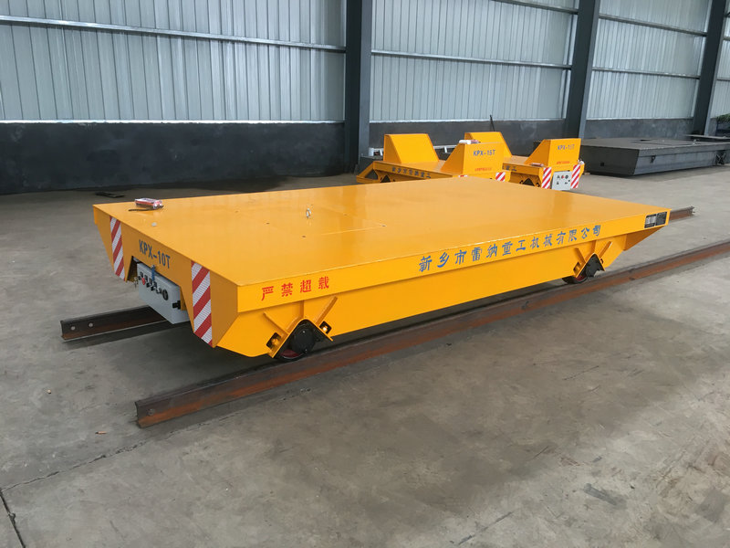 Heavy Duty Rail Pwodwi pou Transpò Cart Flat Trolley