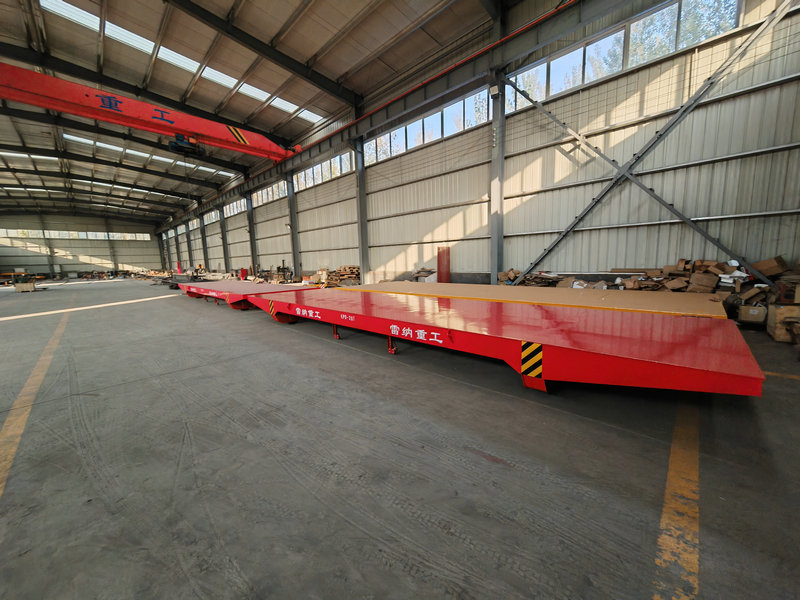 20 tòn Customized Low Voltage Powered Steel Rail transfè Trolley