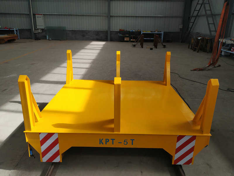 Kab Drum Powered Rail Ladle transfè kout nan moulen asye
