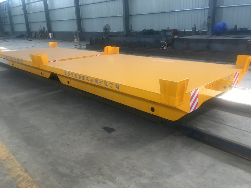 Cord Reel Drum Handling Transporters sou Rail